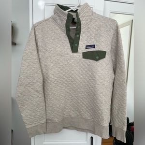 Patagonia quilted sweater